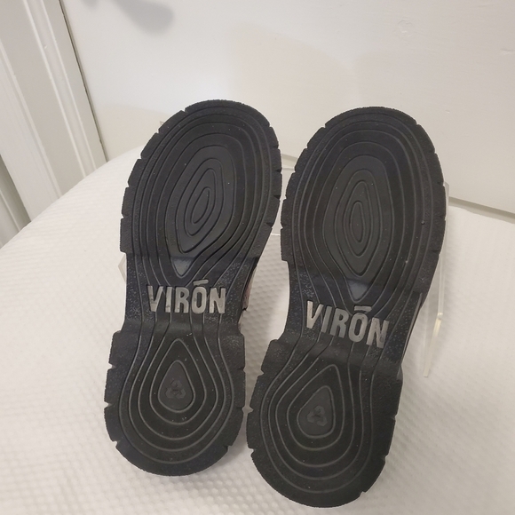 Virón Women's Purple/Green Leather Mule Loafer Shoes Size 38 EU/8 US - Picture 7 of 13